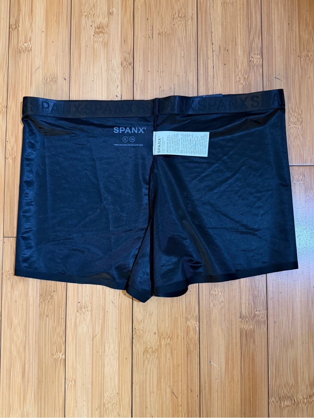 NWT SPANX Boyshort Very Black Size XL - Picture 7 of 15